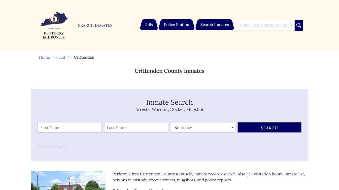 Crittenden County Inmates | Jail Roster Search